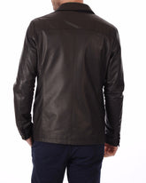 Men Genuine Leather Blazer Sport Coat 38